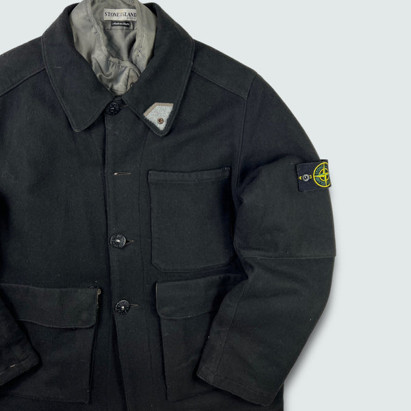 Stone Island AW01 Dual Dutch Rope Lined Wool Jacket Medium