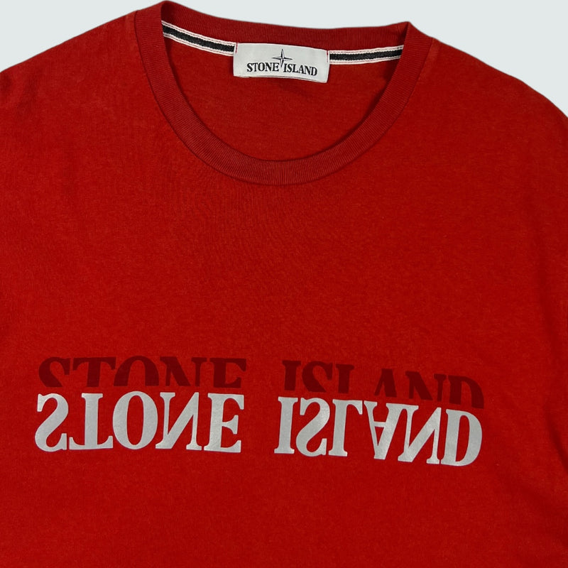 Stone Island Reflective Mirror Tee Medium