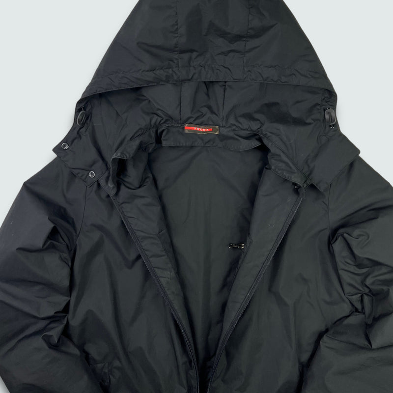 WMNS Prada Insulated Coat w Removable Hood Small
