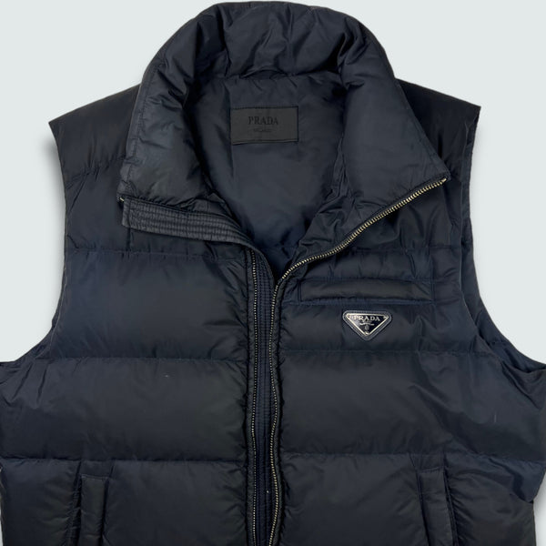 Prada Milano 2018 Nylon Puffer Gilet Tg. 50 / L