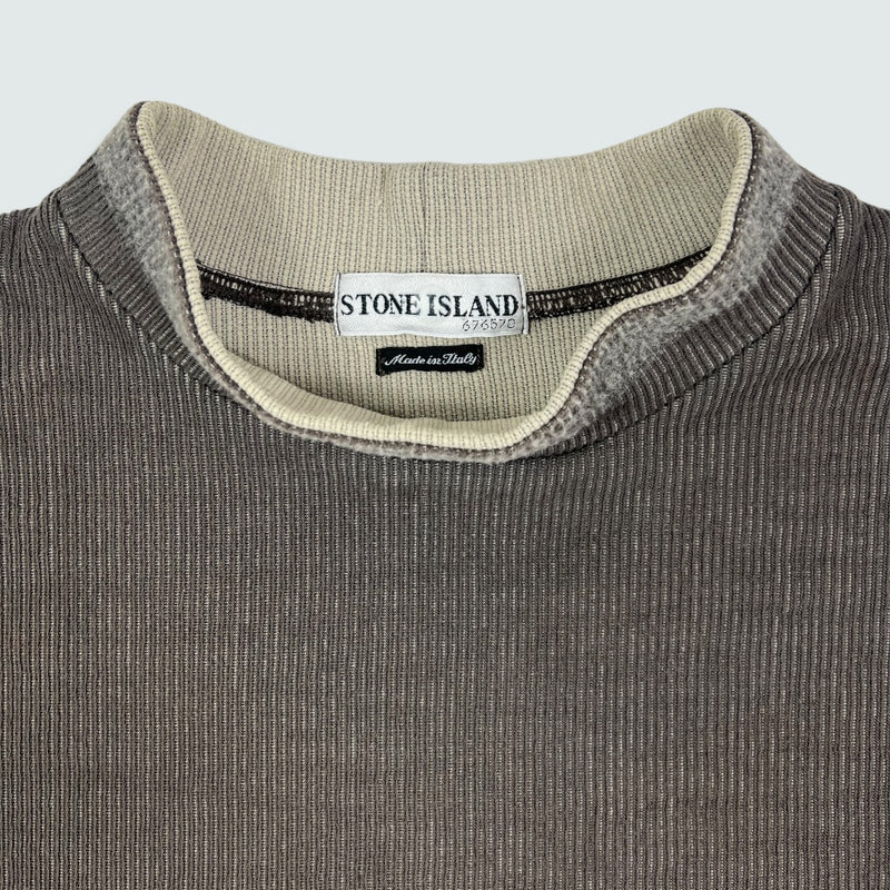 Stone Island SS02 Ribbed Jumper XL