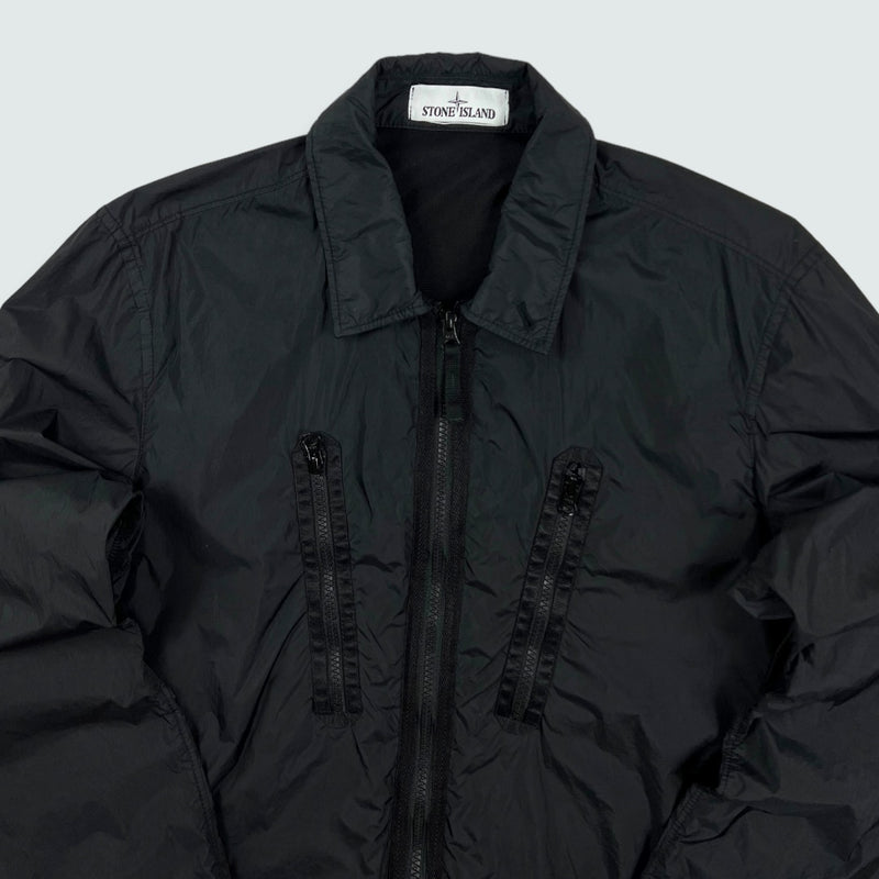 Stone Island Lined Nylon Overshirt Small