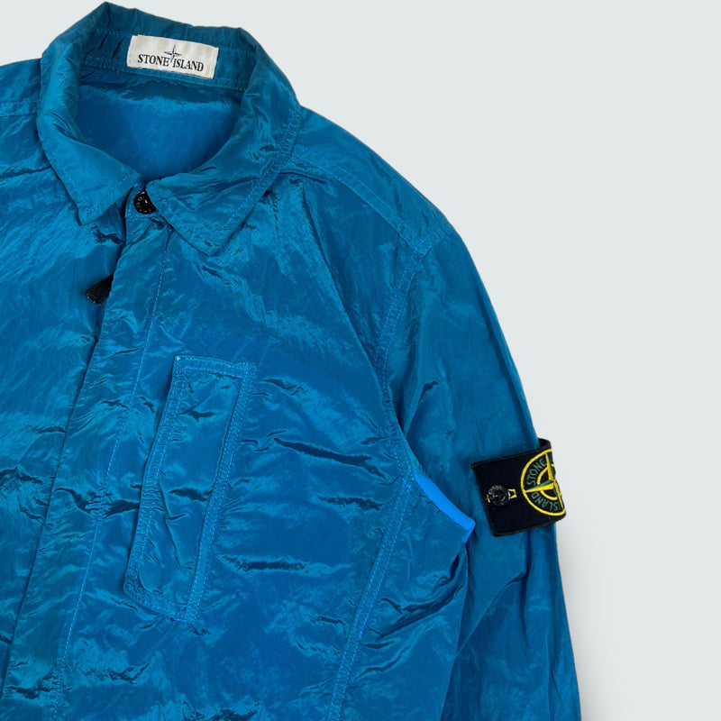 Stone Island AW18 Nylon Shimmer Overshirt Small