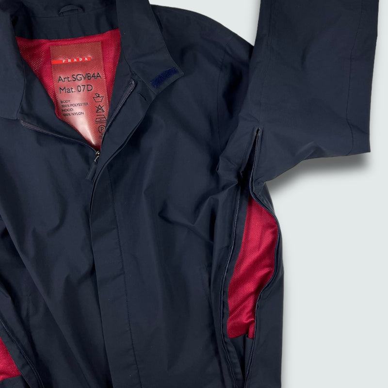 Prada Sport AW01 Goretex Jacket w Packable Hood XL / Tg. 52 – Wear 