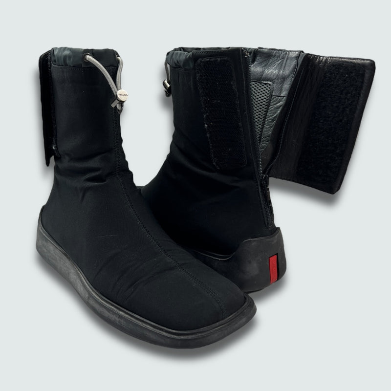 Prada Sport Neoprene FW99 Boots UK5.5