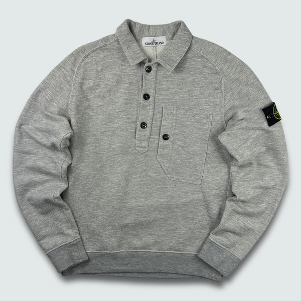 Stone Island Polo Sweatshirt Medium