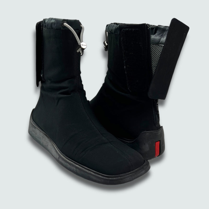 Prada Sport Neoprene FW99 Boots UK5.5