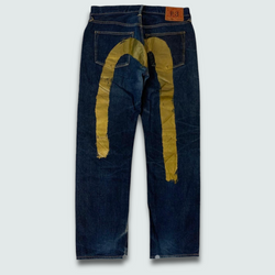 Evisu Daicock Denim Jeans 40W 33L
