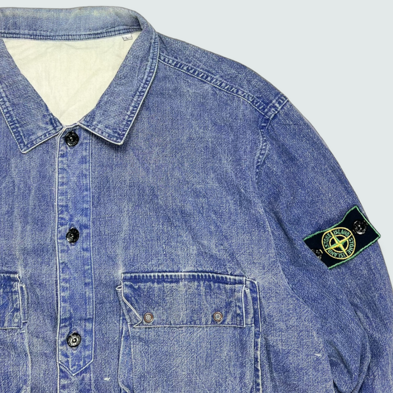 1987年 STONE ISLAND RIPSTOP DENIM JACKET-